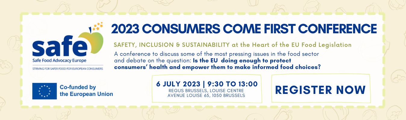 Register for SAFE’s 2023 Consumers Come First Conference
